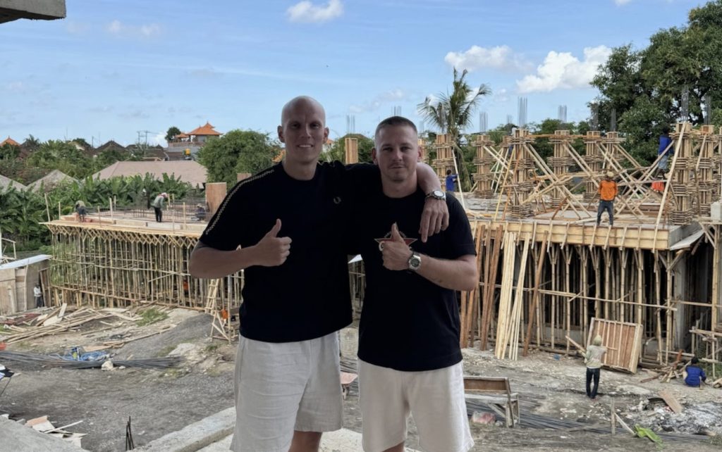 Mehed Investland Bali taga: Kristjan ja Oliver